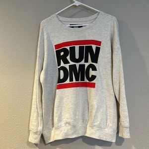 Torrid Run DMC Cozy Fleece Drop Shoulder Crew Sweatshirt